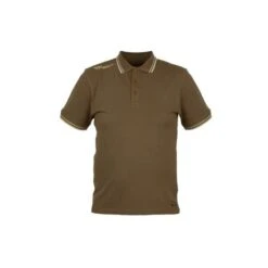 Shimano Tactical Pique Polo Hellbraun