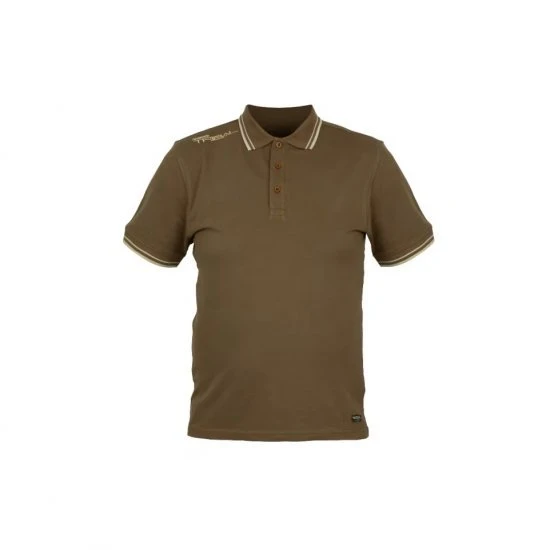Shimano Tactical Pique Polo Hellbraun