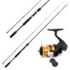 Shimano Rolle FX & Shimano Rute 2,70m 20-50g FX XT Allroundangeln Combo Angelset